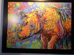 Badak Sumatera di Mata 10 Seniman Muda