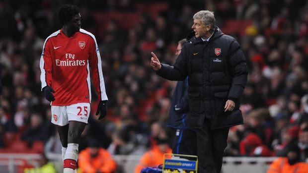 Kebencian Adebayor terhadap Wenger dan Arsenal