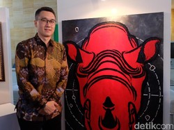 Pakai Kacamata 3D, Lukisan Badak Sumatera Ini Lebih Hidup