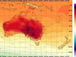 Suhu Sejumlah Tempat Australia Akan Capai di Atas 40 Derajat Celsius