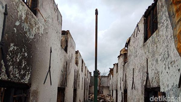 Porak Poranda, Seperti Ini Museum Bahari Usai Habis Dilalap Api