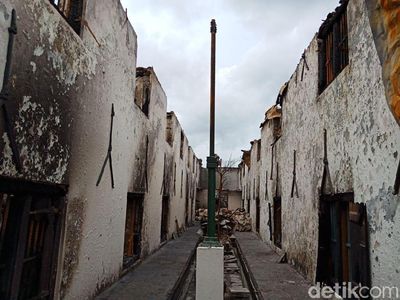 Porak Poranda, Seperti Ini Museum Bahari Usai Habis Dilalap Api