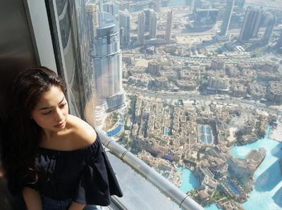 Foto: Liburan Si Cantik Nikita Willy di Dubai