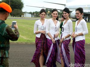 Foto: Bikin Adem, Pramugari Cantik di Sertijab KSAU Foto: Bikin Adem, Pramugari Cantik di Sertijab KSAU
