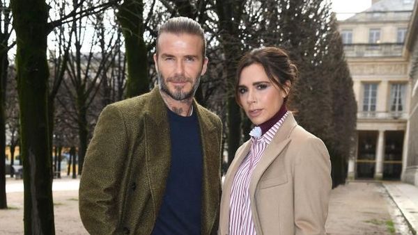 Family Goals! Gaya Kompak Keluarga Beckham di Show Louis Vuitton