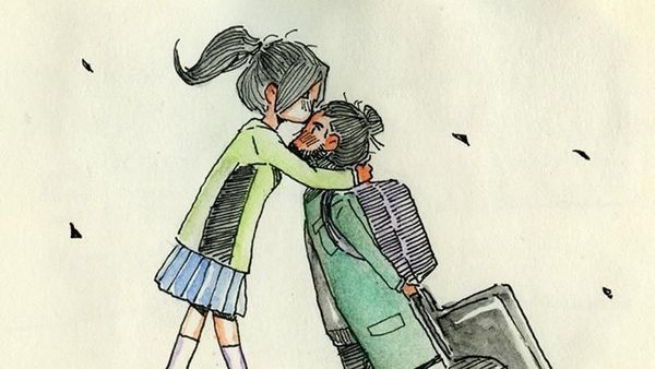 9 Ilustrasi Ini Gambarkan Manisnya Momen Bertemu Pasangan Setelah Jalani LDR
