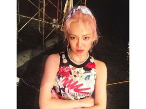 Nyanyi Punk Right Now di HUT Transmedia, Begini Aksi Hyoyeon! Nyanyi Punk Right Now di HUT Transmedia, Begini Aksi Hyoyeon!