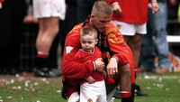 8. David Beckham, main di Premier League periode 1995–2003. Foto: Getty Images
