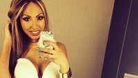 Model seksi, Celia Kay, mengaku mempunyai hubungan dengan Olivier Giroud. Pemain Prancis itu sudah beristri, hingga membantah pengakuan Kay itu. (Foto: dok.Instagram)