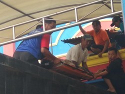 Pria Terluka di Wajah Ditemukan Terkapar di Atap Swalayan