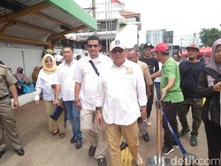 Cek Tanah Abang, M Taufik: Pedagang Happy tapi Perlu Diedukasi