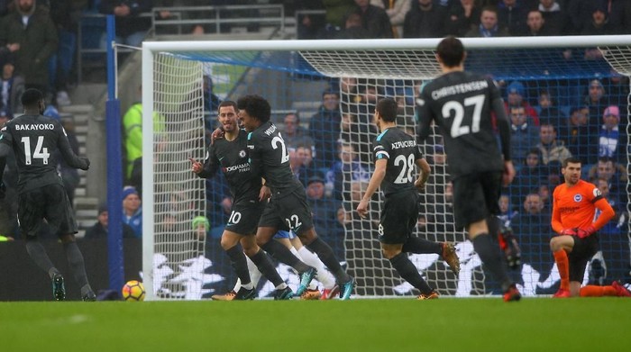Turun Minum, Chelsea Ungguli Brighton 2-0