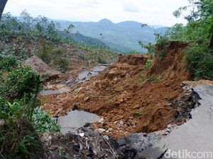Tanggap Darurat Bencana Tanah Gerak di Banjarnegara Diperpanjang