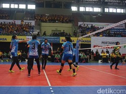Putri Gresik Petrokimia Atasi Jakarta PGN Popsivo Polwan 3-2