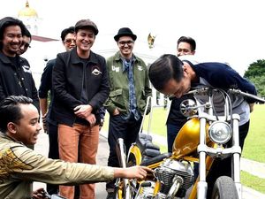 75% Komponen Motor Chopper Punya Jokowi Made in Indonesia