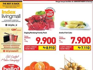 Promo Daging Rendang Rp 9.900 Per 100 Gram di Transmart Carrefour