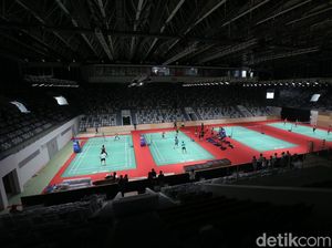 Istora Harus Siasati Beda Lantai dan Lampu Untuk Bulutangkis dan Basket