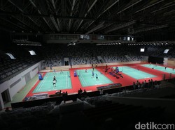 Istora Harus Siasati Beda Lantai dan Lampu Untuk Bulutangkis dan Basket