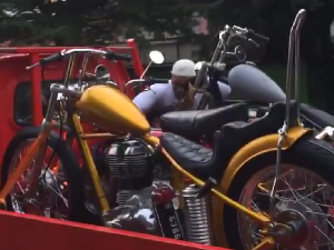 Motor Chopper Emas Sudah di Istana Bogor, Siap Ditunggangi Jokowi