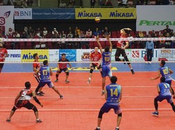 Putra Jakarta Pertamina Energi Mengawali dengan Kemenangan Telak