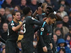 Hazard Dua Gol, Chelsea Kalahkan Brighton 4-0