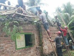 Pohon Tumbang Timpa Rumah di Trenggalek, 3 Orang Terluka