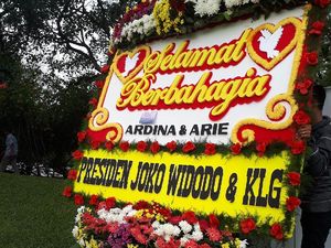 Kenal Lama, Keluarga Ardina Rasti Senang Dapat Karangan Bunga dari Jokowi