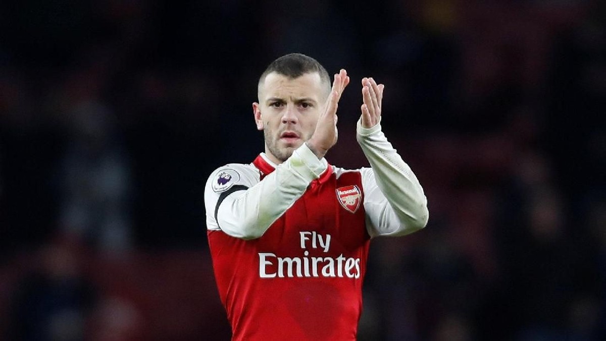 Jack Wilshere dilepas Arsenal ke West Ham United (Foto: Paul Childs/Reuters)