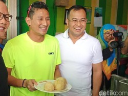 Sarapan Bareng Cagub-Cawagub Sumsel, Sandi Ngobrol soal OK OCE
