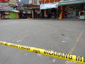 Lokasi Kader Gerindra Tertembak Anggota Brimob Digaris Polisi