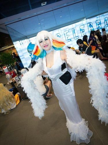 Shirley Chua, cosplayer lansia dari Singapura.