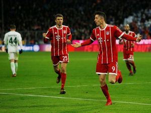 Mueller dan Lewandowski Pimpin Bayern Kalahkan Bremen