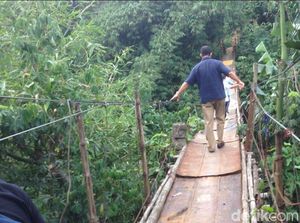 Jembatan Mengerikan di Jagakarsa akan Dibangun Pekan Depan