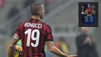 Meski AC Milan terpuruk, Leonardo Bonucci tetap berada dalam daftar FIFA 18 Team of The Year. (Getty Images)