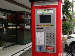 Parkir Meter di Jalan Sabang Sudah Mulai Beroperasi Kembali