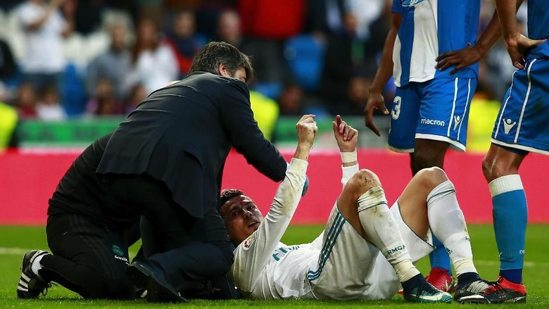 Ronaldo Berdarah-darah, Zidane: Dia Baik-Baik Saja Ronaldo Berdarah-darah, Zidane: Dia Baik-Baik Saja