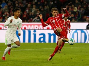 Mueller Tembus 100 Gol di Bundesliga