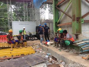 Beton LRT Roboh, Pengawas Manajemen Konstruksi akan Diperiksa