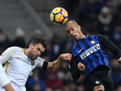 Inter vs Roma Berakhir Seri 1-1