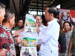 Jokowi Dorong Petani di Mesuji Jual Beras Secara Online