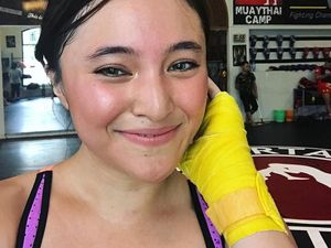 Foto: Rajin Yoga Sampai Zumba, Marshanda Kini Tampil Makin Fresh