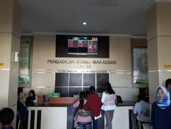 Tiap Hari 15 Pasangan Bercerai di Makassar