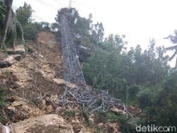 Tower Tegangan Tinggi di Pacitan Longsor, Ini Kata PLN