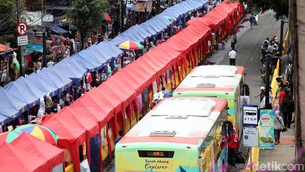 Suasana Terkini PKL Tanah Abang
