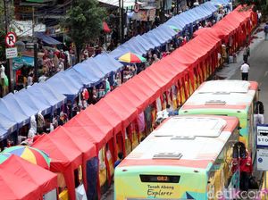 Suasana Terkini PKL Tanah Abang