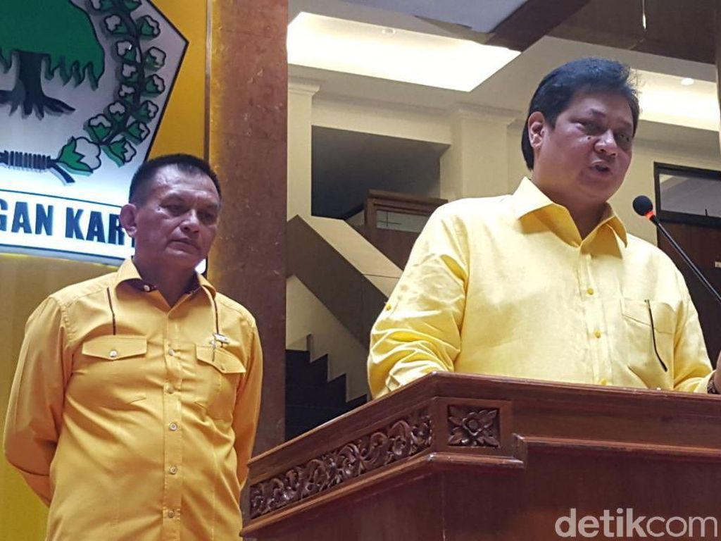 Airlangga Ungkap 2 Alasan Pilih Lodewijk Gantikan Azis Jadi Wakil Ketua DPR