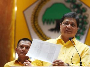 OTT Bupati Jombang, Airlangga: Tindakan Tegas Golkar Tunggu KPK