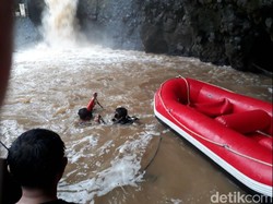 Bocah 10 Tahun Hilang di Curug Indra Sukabumi