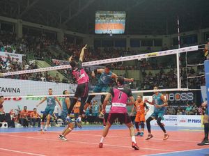 Putra Jakarta Pertamina Energi Taklukkan Jakarta BNI Taplus 3-1