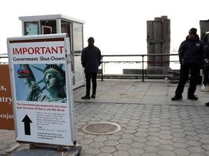 AS Masih Shutdown, Patung Liberty Dibuka Lagi dengan Dana Khusus AS Masih Shutdown, Patung Liberty Dibuka Lagi dengan Dana Khusus